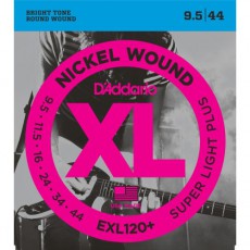 D'Addario EXL120+ Nickel Wound Super Light Plus Electric Strings (09.5-.044)